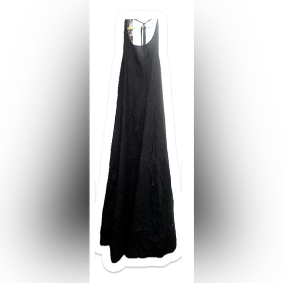 FREE PEOPLE • BEACHSIDE TIDE MAXI DRESS • BLK • SIZE LARGE • NEVER WORN - Picture 2 of 3
